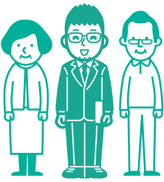 病院まで同行し一緒に説明を聞きます